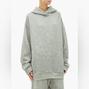 RAEY Oversized Cashmere-Blend Hooded Sweatshirt